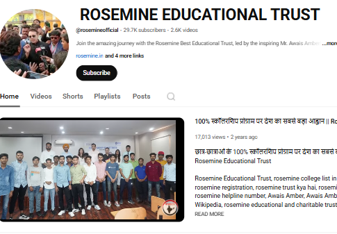 Visit Our YouTube Channel